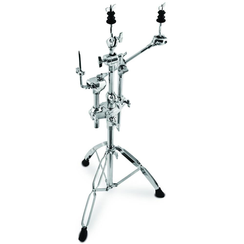 Why lug around a heavy hardware bag when you can put multiple cymbals and toms onto one stand? Mapex offers a variety of multi-stand combinations that