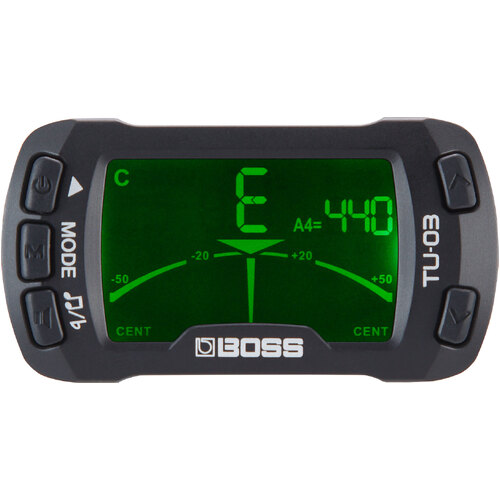 Boss TU-03 Clip-On Metronome/Tuner