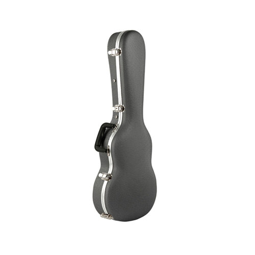 Torque ABS Concert Ukulele Case in Silver-X Finish