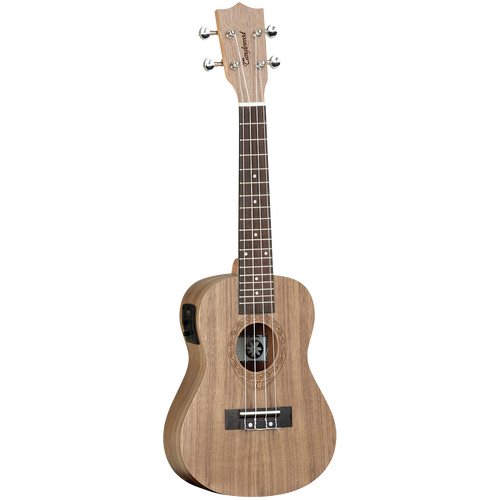 Tanglewood TWT3E Tiare Concert Ukulele All Black Walnut