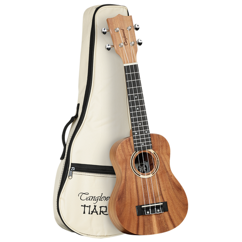 Tanglewood TWT7B Tiare Soprano Ukulele All Koa with Bag