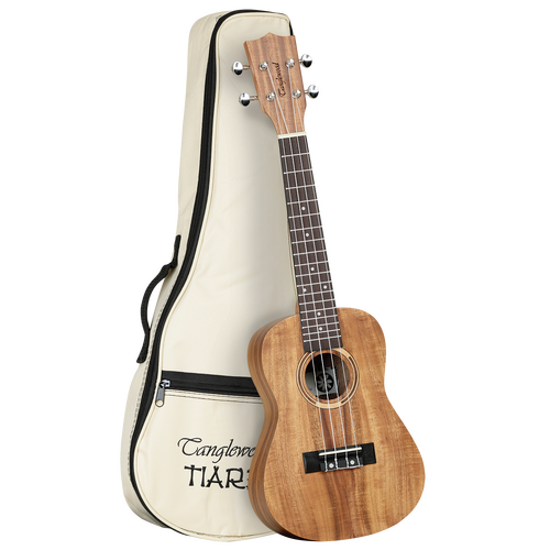 Tanglewood TWT8 Tiare Concert Ukulele All Koa with Bag