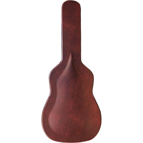 Torque Wooden Archtop 6/12-String Acoustic Guitar Case in Brown Finish