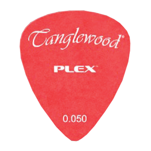 Tanglewood TWPP1 Plex Picks Pack of 12 050 Red