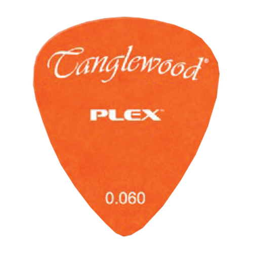 Tanglewood TWPP2 Plex Picks Pack of 12 060 Orange