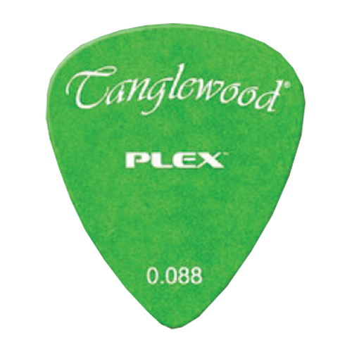 Tanglewood TWPP4 Plex Picks Pack of 12 088 Green