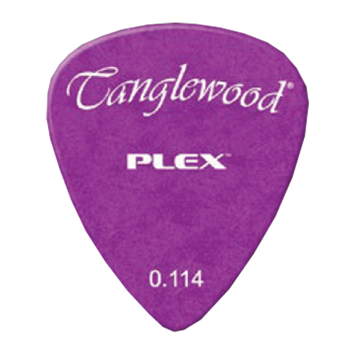 Tanglewood TWPP6 Plex Picks Pack of 12 114 Purple