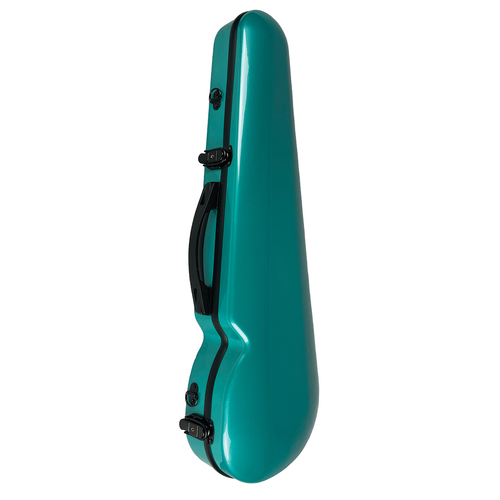 Vivo V203-34GR1 Polycarbonate Shaped Case to suit 3/4 Violin / 13" Viola - Teal Green