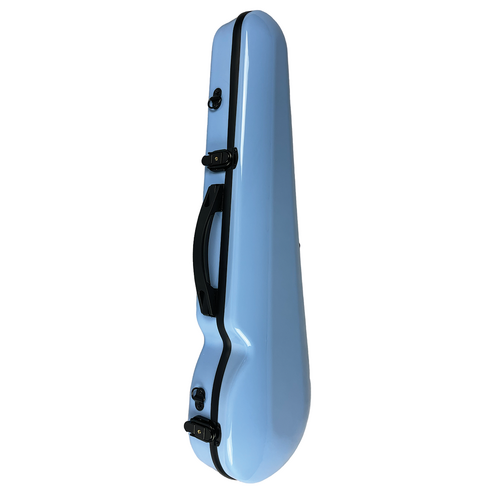 Vivo V203-44BL2 Polycarbonate Shaped Case to suit 4/4 Violin / 14" Viola - Baby Blue