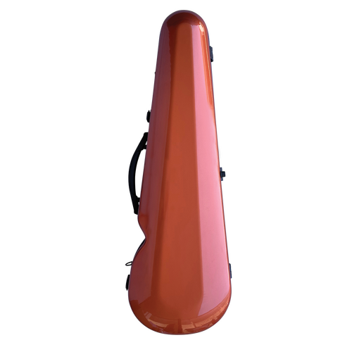 Vivo V203-44CP Polycarbonate Shaped Case to suit 4/4 Violin / 14" Viola - Copper