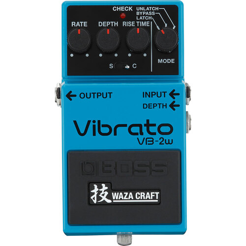 Boss VB-2W Vibrato WAZA CRAft Compact Pedal