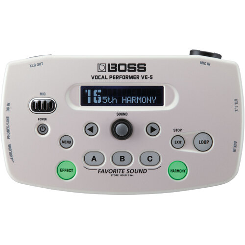 Boss VE-5-WH Vocal Performer
