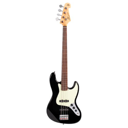 SX Vintage Style Fretless Bass Guitar with Gig Bag
