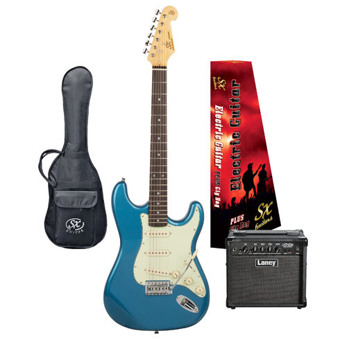 SX Vintage Style Electric Guitar & Laney Amplifier Package