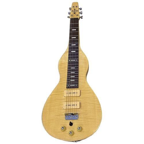 Vorson 6-String Solid Body Lap Steel Guitar in Natural Finish