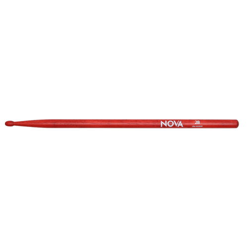 Vic Firth NOVA 2B Red Wood Tip Drum Sticks