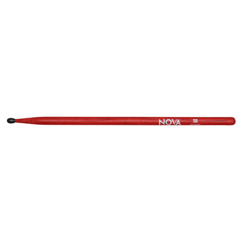 Vic Firth NOVA 5BN Red Nylon Tip Drum Sticks