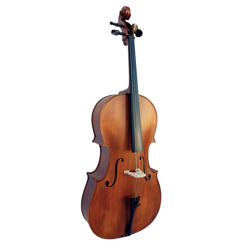 Vivo Student 3/4 Cello Outfit with Bag - Setup
