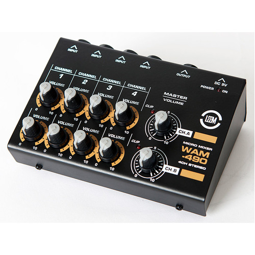Leem 4-Channel Stereo Micro Line Mixer