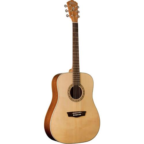 Washburn Harvest Dreadnought Acoustic Guitar Natural Gloss