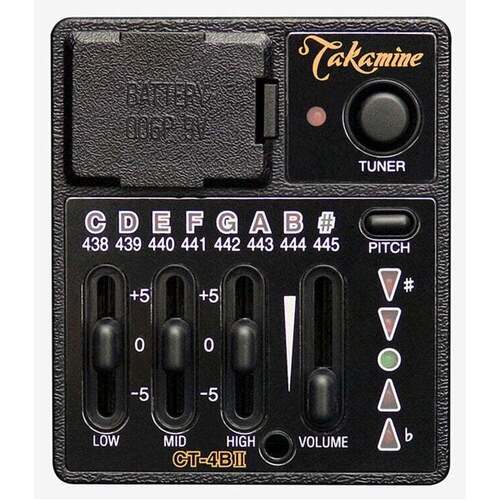 TAKAMINE ZTP0880P CT4B-II PRO SERIES ACOUSTIC GUITAR PREAMP SYSTEM (PREAMP ONLY)